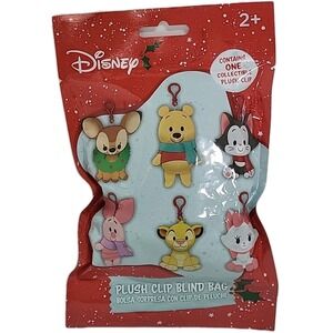 Disney‎ Clip Blind Bag Plush Character 4" Tall - Sealed Bag! Toy Gift